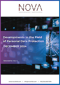 İngilizce: Developments in Personal Data Protection - DECEMBER 2024 - Newsletter No: 4