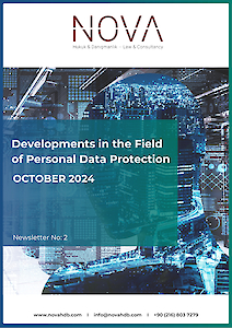İngilizce: Developments in Personal Data Protection - OCTOBER 2024 - Newsletter No: 2